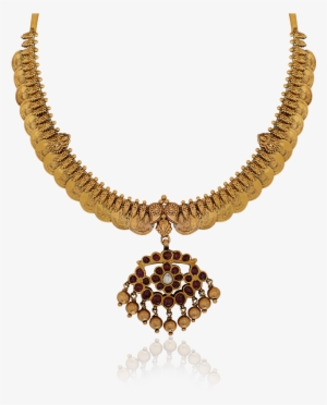 Antique Ruby Kasumalai Necklace