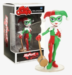 Rock Candy Harley Quinn Holiday Funko Vinyl Figure - Harley Quinn Rock Candy