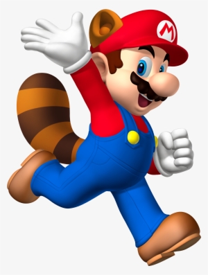 Super Mario Raccoon Png Image - Super Mario Birthday Candle Set - Party Supplies