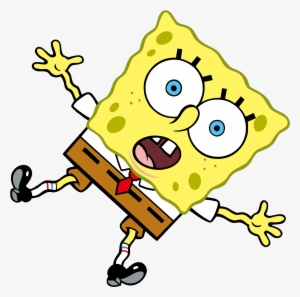Cartoon Spongebob Squarepants - Spongebob Falling Png