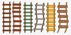 Jpg Transparent Library Rope Ladder Clipart - Ladders Clipart