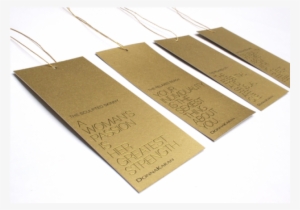 Printed Paper Tear Away Tag - Paper