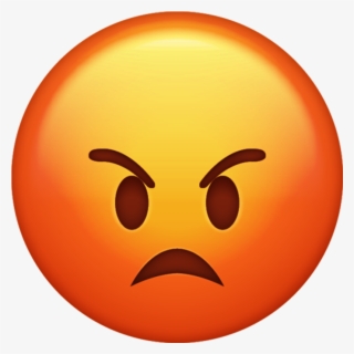 Emoji Anger Emoticon Iphone - Angry Emoji