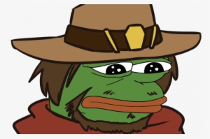 Pinterest Picture Of Pepe The Frog Reimagined As Mccree - Dank Memes Overwatch