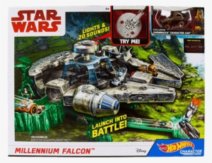 Hot Wheels Star Wars Millennium Falcon Playset