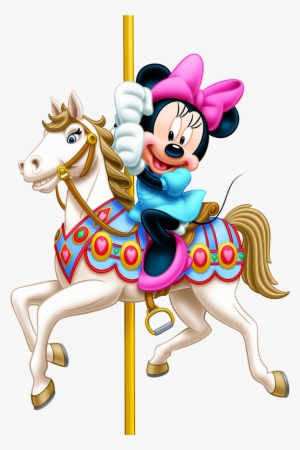 Minnie Mouse On A Horse