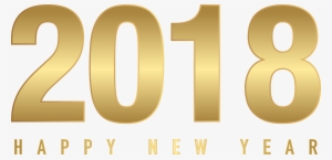 Blog Católico Navideño ® - 2018 Happy New Year Gold Png