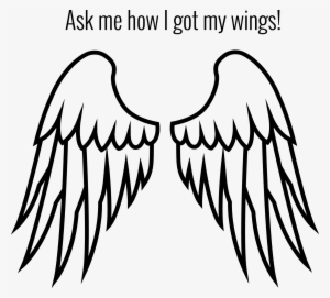 Ark Angel Wings - Cartoon Angel Wing Png