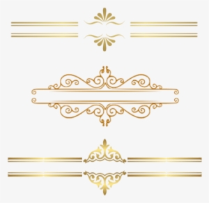 Gold Border Clipart Png, Lace, Gold Lace, Pattern Png - Vector Graphics
