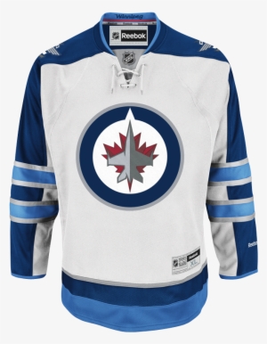 Reebok Winnipeg Jets Away Adult's Jersey Blank - Winnipeg Jets White Jersey