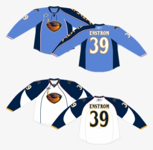 The Biggest Redeeming Value Of These Jerseys Is The - Atlanta Thrashers Away Jersey