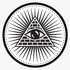 1200 × 1200 In Illuminati - False All Seeing Eye Wall Decal Vinyl Sticker Illuminati