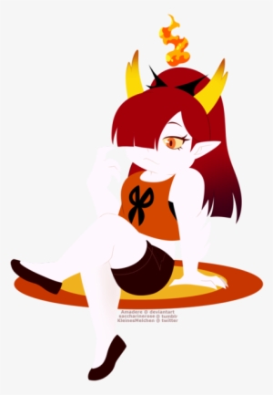 “ I Really Love Drawing Hekapoo Here's Some Casual - Chibi Star Butterfly Hekapoo