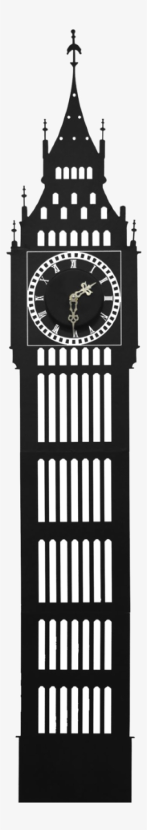 Free Big Ben Png Transparent - Big Ben Vector Silhouette