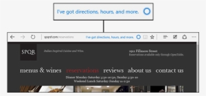 Microsoft Edge Cortana Views - Microsoft Edge
