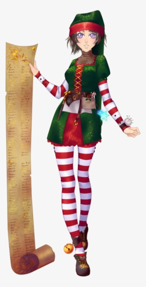 Outfit Santa's Assistant - Santa Assistant Eldarya