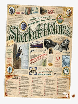 Sherlock Holmes 1000 Pce Puzzle - Outset Media Sherlock Holmes 1000pc Puzzle - Exclusive