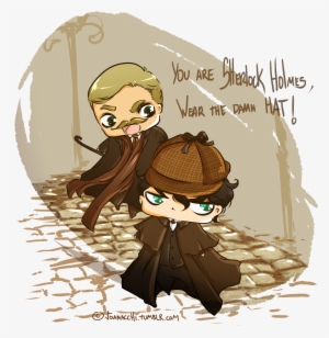 To Celebrate The New Trailer Of Sherlock Special, Here - Chibi