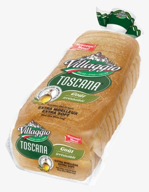 Villaggio® Toscana Thick Slice White Loaf - Villaggio Villaggio Italian Style Sausage Buns