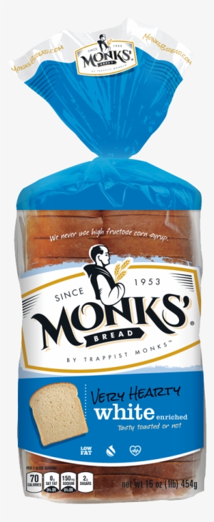 Monks' Homestyle White Bread - Genesee Abbey Monks' Fruit & Nut Bars Variety Pack