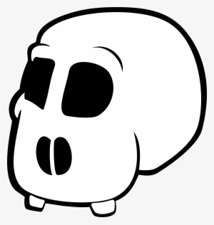 This Free Icons Png Design Of Skull Cartoon Without