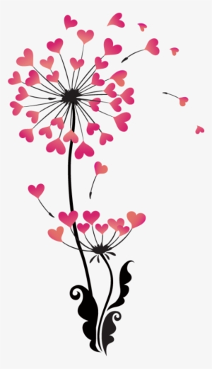 Flower Pattern Png - Vector Dandelion