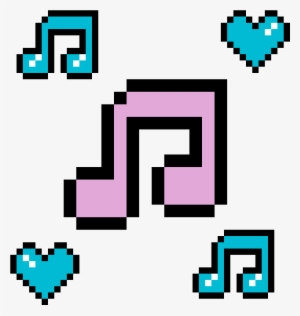 Nota Musical - 8 Bit Pineapple Png