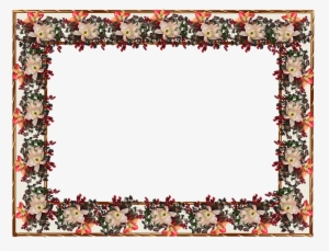 Frame, Floral, Pattern, Design - Picture Frame