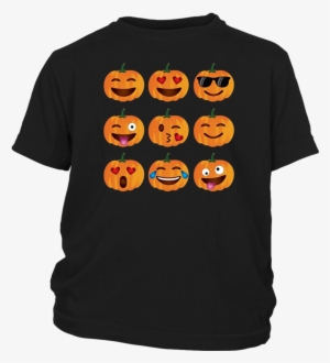 Halloween - Pumpkin Emoji T-shirt, Pumpkin Shirt Emoji