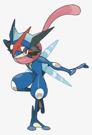 Ash Greninja Ash Quajutsu Sachanobi Greninja Ashrgb - Shiny Ash Greninja Png