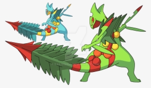 254 - Mega Sceptile - Art V - 2 By Tails19950 - Deviantart - Pokemon Shiny Mega Sceptile