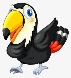 Bird-clipart 1115 - Cartoon Toucan Transparent Background
