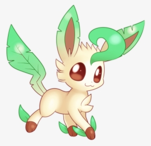 Free Icons Png - Cute Leafeon Png