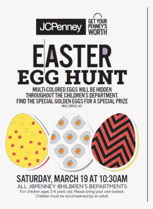Jcpenney Easter Egg Hunts In Store