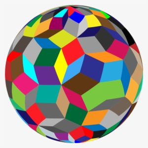 Sphere Spherical Geometry Three-dimensional Space Triangle - Colorful Sphere