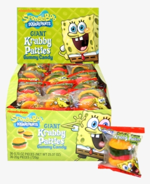 Spongebob Squarepants Giant Krabby Patties Gummy Candy - Diy Spongebob Birthday Food