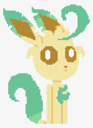 I Tried To Draw Leafeon - Drawing