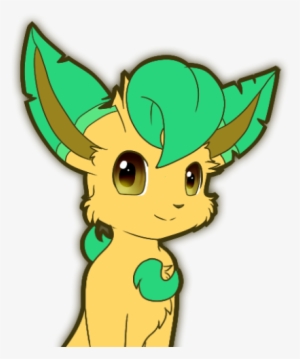 A Shiny Leafeon I Drew For An Art Trade - Leafeon