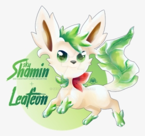 Sky Shaymin X Leafeon By Seoxys6 - Art
