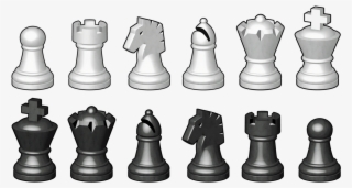 Chess Board Pieces Png