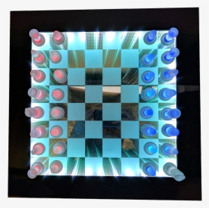Infinity Mirror Chess Board - Chess