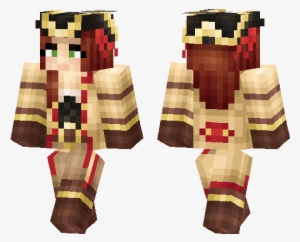 Once A Nature Princess Skin - Minecraft Pirate Skin