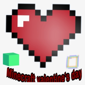 Minecraft Pocket Edition Valentine's Day - 8 Bit Heart
