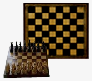Wooden Chess Board - Chess