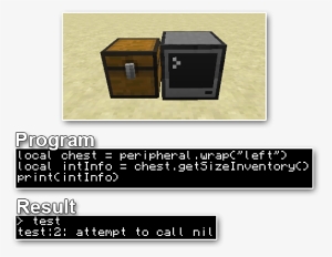 Posted Image - Computercraft Chest Methods