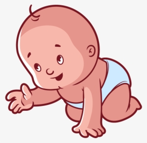 Svg Download Infant Cartoon Child Clip Art Cute Transprent - Cartoon Baby Vector Png