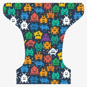 5- Whole Lot Of Pixels Bumbum Babies - Pixel Monster Dot Grid Notebook