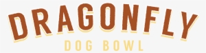 Dragonfly Dog Bowl