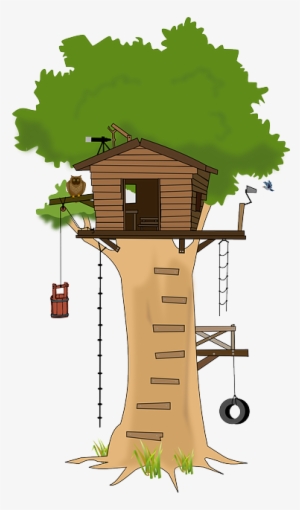 Tree House Clipart
