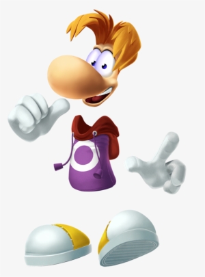 328kib, 675x900, Raymen - Rayman Smash Bros Ultimate Render